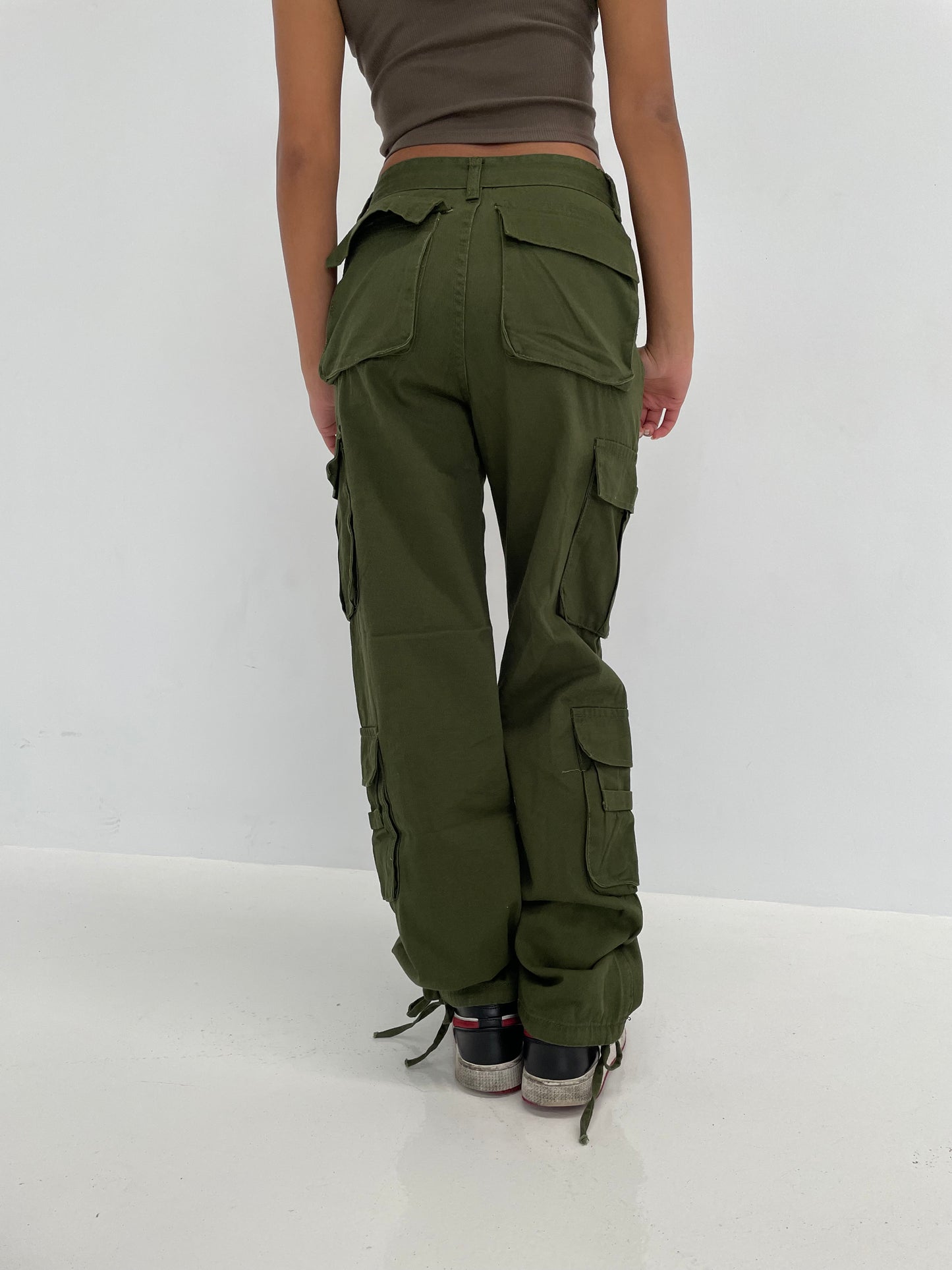 Green Popular Cargo Pants – CLOZET