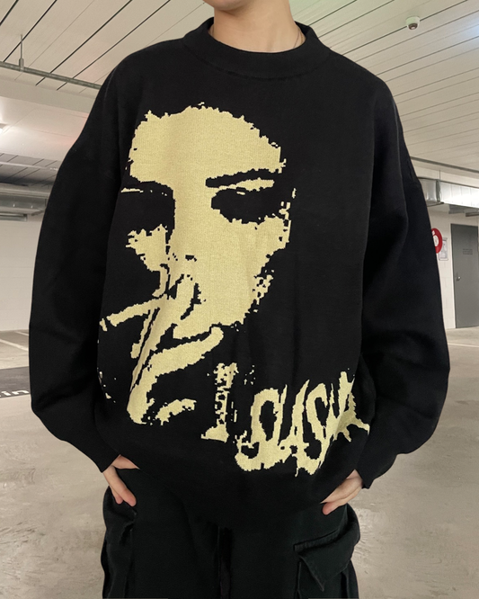 Black Smoker Unisex Sweater